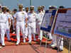 Navy Chief Admiral R K Dhowan visits fleet review venues
