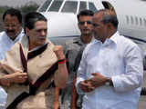 YSR with Sonia Gandhi