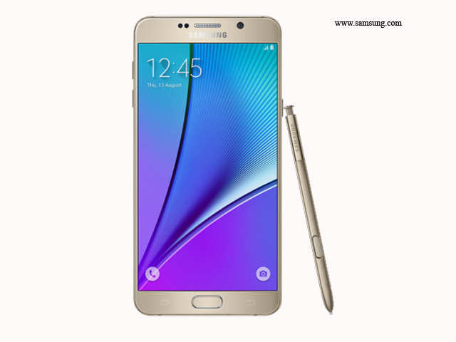 Samsung Galaxy Note 5: Bright, high resolution screen