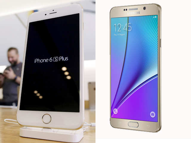 iPhone 6s & 6s Plus versus Galaxy Note 5