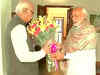 PM Narendra Modi visits LK Advani on his birthday