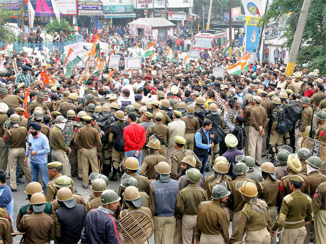 Protest in Jammu