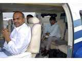 YSR on helicopter just before the flight