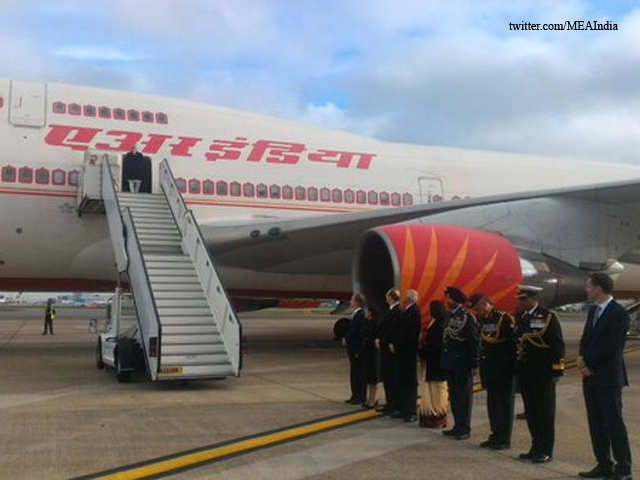 PM Modi arrives in United Kingdom