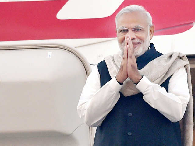 PM Modi departs for London