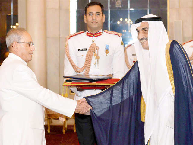 President with Kuwait envoy designate