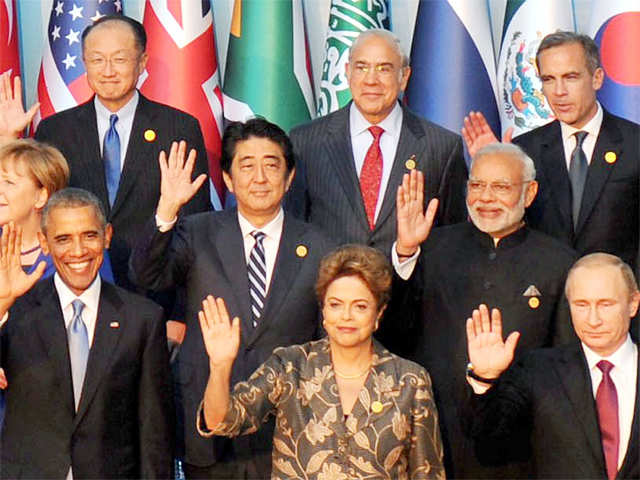 G-20 group photo