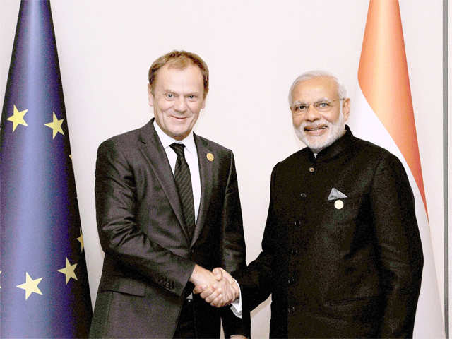 PM Modi with European Council President