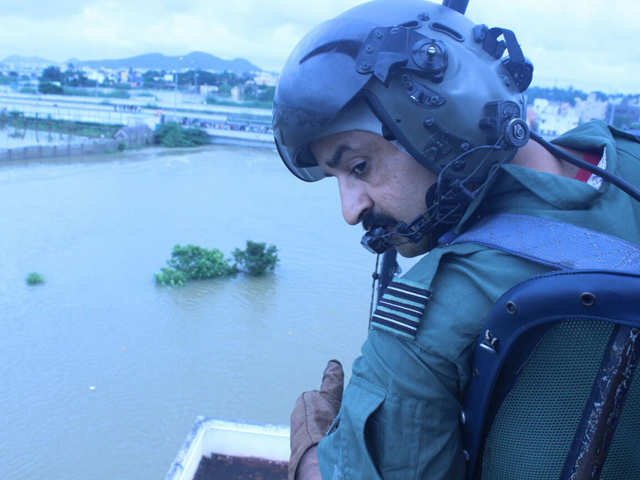 Air Force has conducted sorties to rescue citizens