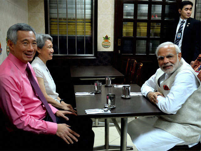 PM dining with Lee Hsien Loong