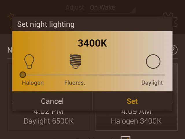 Lux lets you darken your phone beyond the default brightness setting