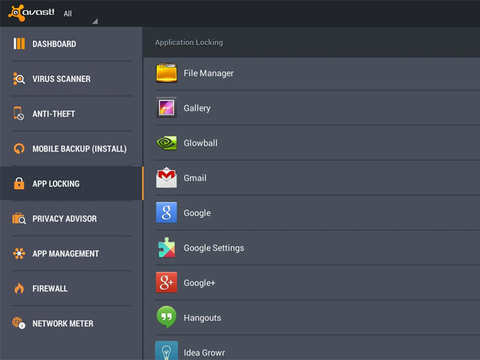 avast free mobile security firewall