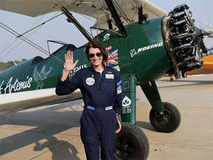 Aviator Tracey Curti to be honoured by IAF