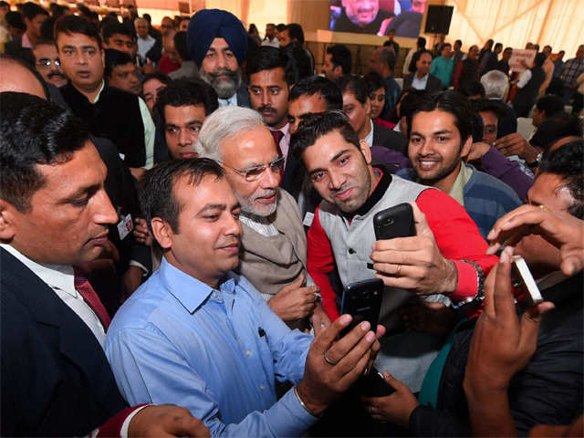 Selfie with PM