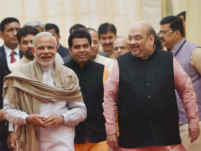 PM with Amit Shah