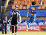 India beat New Zealand in 2nd ODI tri-series