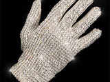 MJ's crystal-encrusted white glove sold for $49,000