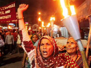 Hundreds march in Bhopal ahead of 1984 gas tragedy anniversary