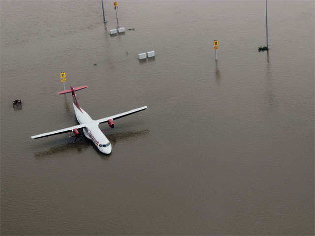 Chennai airport inundated
