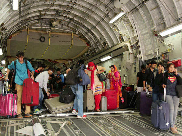 Passengers arrive at AFS Begumpet