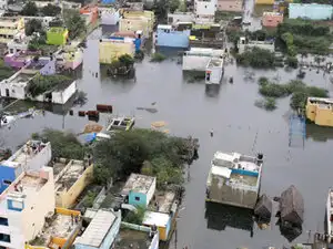 A residential area is seen surrounded by floodwaters in Chennai. Prominent names from southern film industry like Rana Daggubati, Dhanush, Allari Naresh and Siddharth have joined hands to help the people of flood-hit Tamil Nadu. A residential area is seen surrounded by floodwaters in Chennai. Prominent names from southern film industry like Rana Daggubati, Dhanush, Allari Naresh and Siddharth have joined hands to help the people of flood-hit Tamil Nadu.