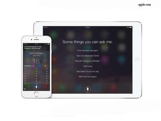 Apple Siri: Contextual awareness