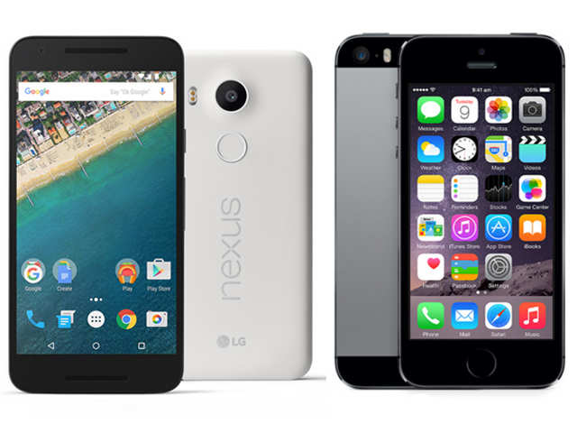 Nexus 5X and iPhone 5S @ Rs 25K: Which one to buy