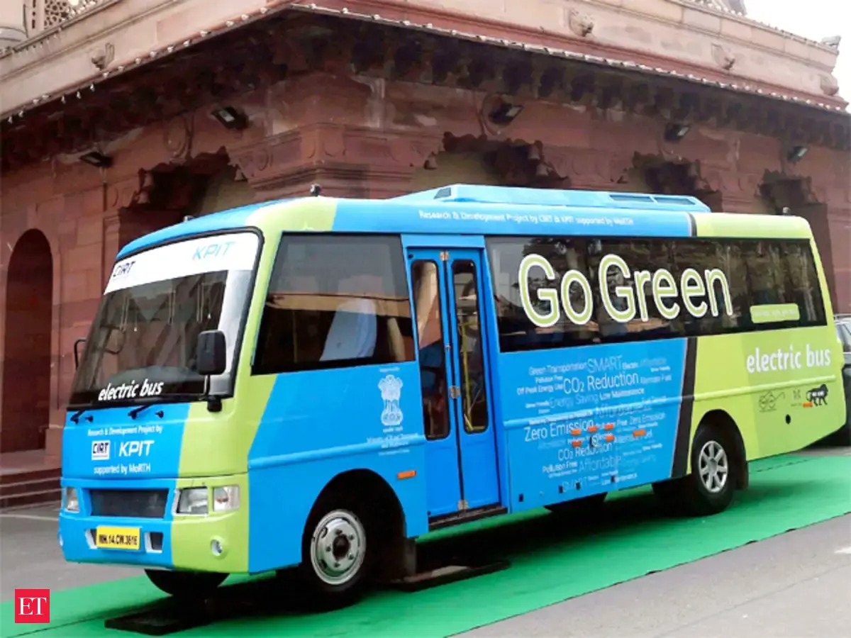 PM Modi entering the electric bus - PM Narendra Modi inaugurates ...