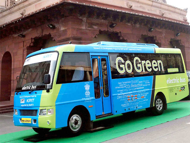 Electric bus service for MPs