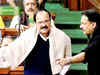 Venkaiah Naidu blames Congress for RS paralysis