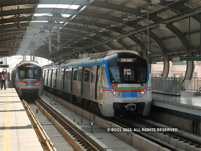 Metro rail in Hyderabad