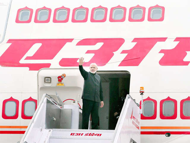 PM Modi departs for Russia