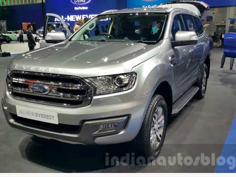 Revised Interior New Ford Endeavour To Launch In India On