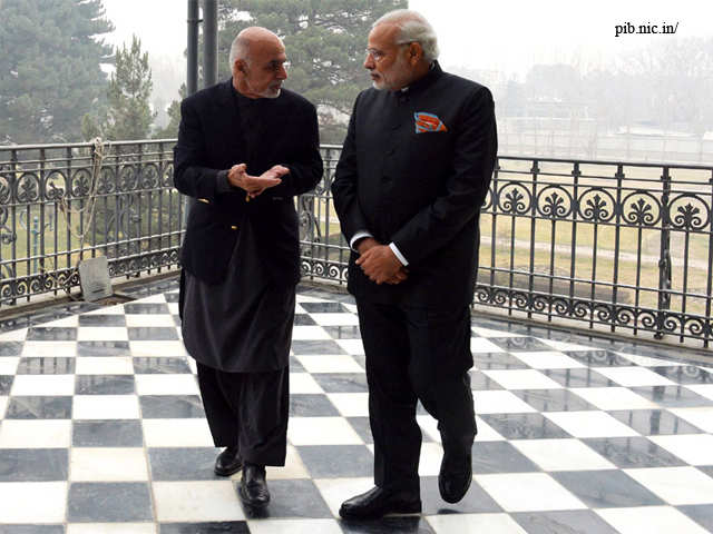 PM Modi with Ashraf Ghani