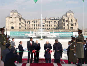 Prime Minister Narendra Modi inaugurates new Afghan parliament built by India in Kabul