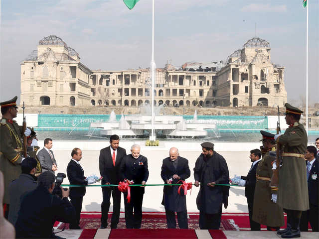 PM Modi inaugurates new Afghan parliament
