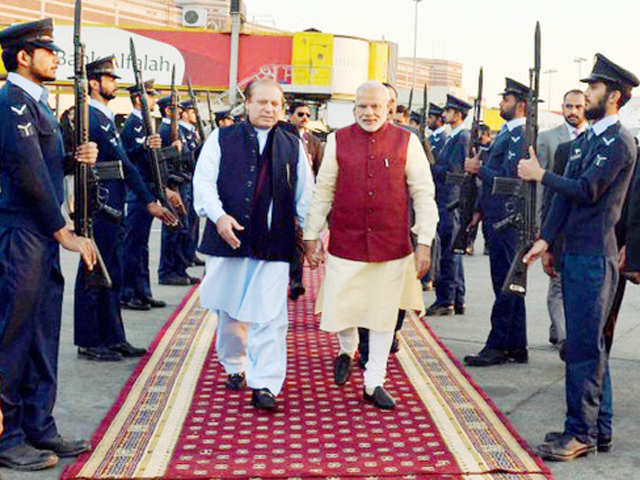 PM Modi in Lahore