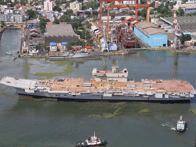 INS Vikrant: India's first indigenous aircraft carrier undocked