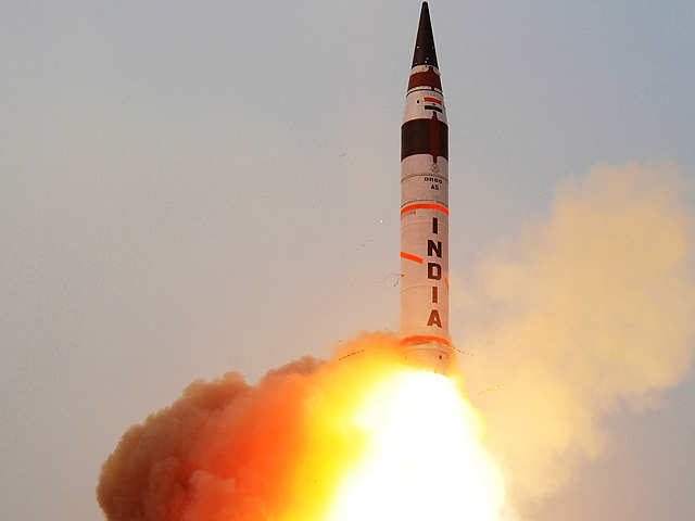 Watch: Canister-based Agni-V missile test fired successfully