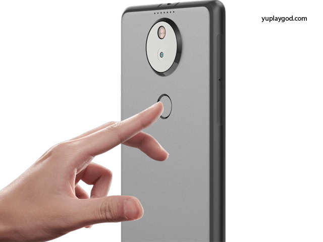 First phone from Yu with a fingerprint scanner