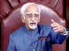 'Book on Nehru' to be released by Vice President Hamid Ansari
