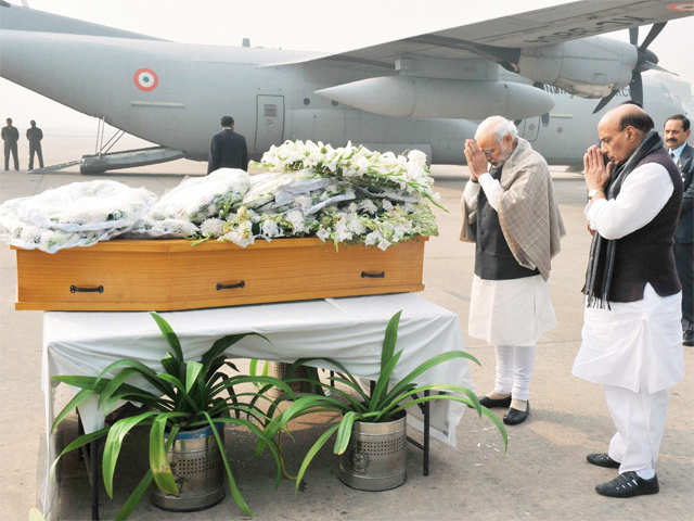 PM Modi pays homage