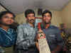 Pranav Dhanawade - of 1009 runs fame - gets a gift, and it's from Master Blaster Tendulkar!