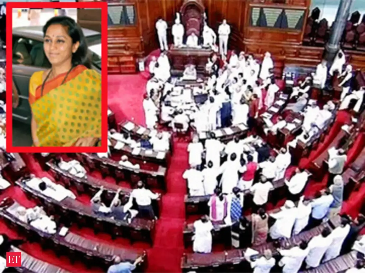 MPs gossip over sarees in Parliament, says Supriya Sule - The Economic ...