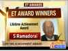 ET Awards 2015: S Ramadorai receives Lifetime Achievement award