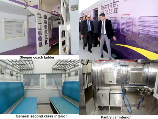 Indian Railways gets first model rake of luxury 'Make in India' coaches