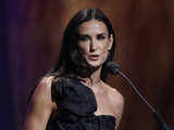 Actress Demi Moore at the Clinton Global Initiative 