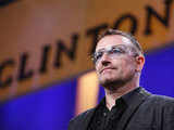 Singer Bono appears at the Clinton Global Initiative