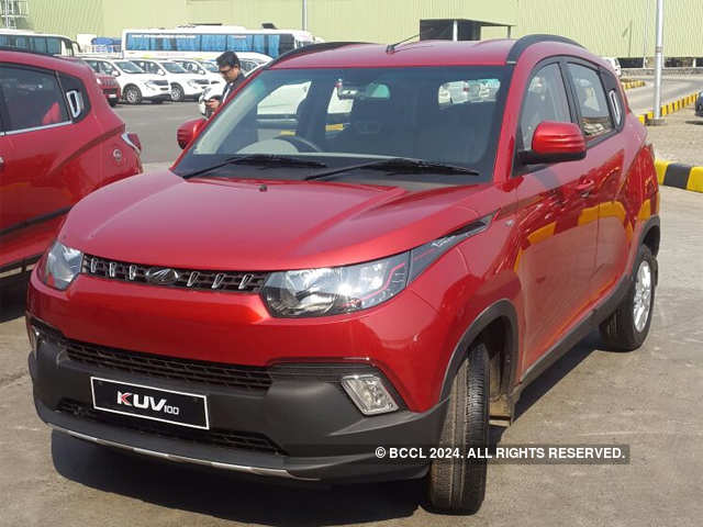 Mahindra launches micro-SUV 'KUV100'
