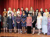 Michelle Obama with G20 spouses
